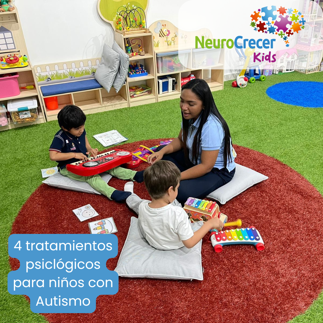 4 Tratamientos Psicológicos para Niños con Autismo