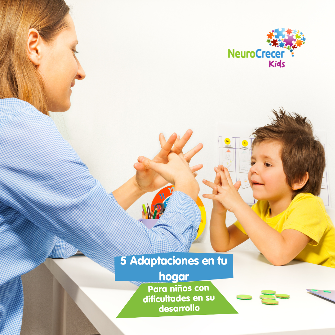 5 Adaptaciones en el Hogar para Niños con Trastornos del Desarrollo: Neurocrecer Kids, tu Mejor Aliado